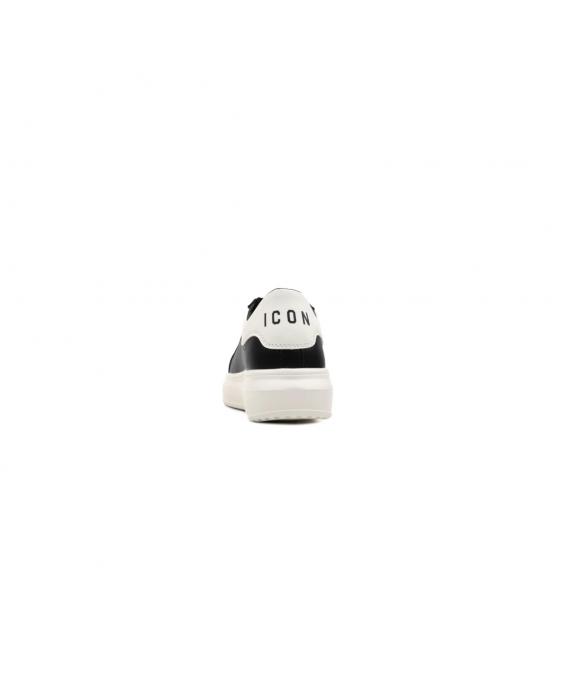 ICON Sneakers Platform Uomo Nero Bianco IC60106SU