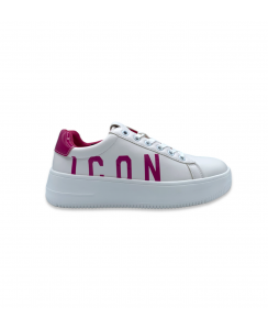 ICON Woman White Fuchsia Sneakers IC948107SD