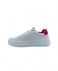 ICON Woman White Fuchsia Sneakers IC948107SD