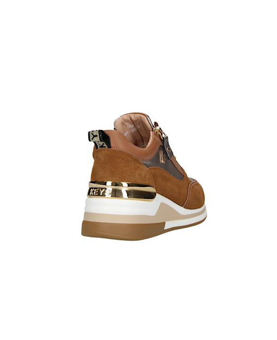 KEYS Sneakers Donna Cognac Tortora K-9811 9027