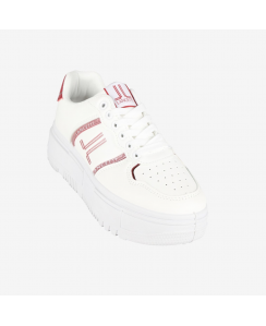 LANCETTI Woman White Pink Sneakers LNC-005 003