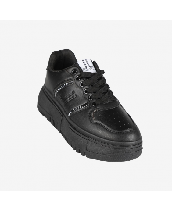 LANCETTI Woman Black Sneakers LNC-005 003