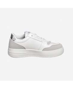 LANCETTI Woman White Silver Sneakers LNC-011