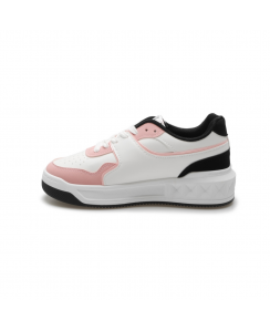 LANCETTI Woman White Pink Black Sneakers LNC-024