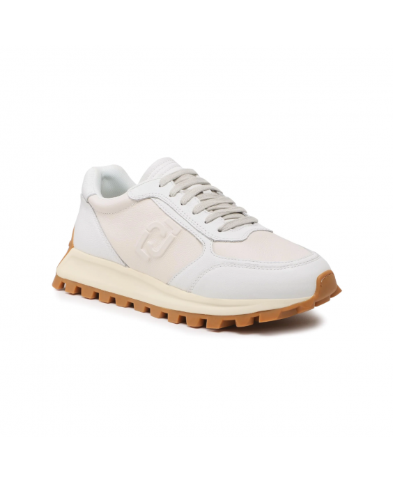 LIU JO Sneakers Running 01 Uomo Bianco Panna 7B3005P0102 - S3068