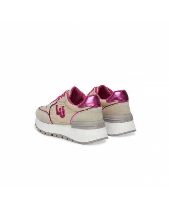 LIU JO Sneakers Amazing 25 Donna Sabbia Fucsia BA5049PX003 - S3649 LIU JO Sneakers Amazing 25 Donna Sabbia Fucsia BA5049PX003 - S3649