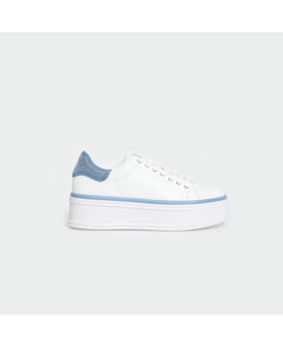 LIU JO Sneakers Selma 16 Donna Bianco Denim BA5101PX652 - S3692