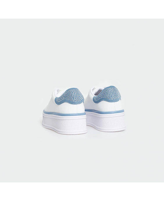 LIU JO Sneakers Selma 16 Donna Bianco Denim BA5101PX652 - S3692
