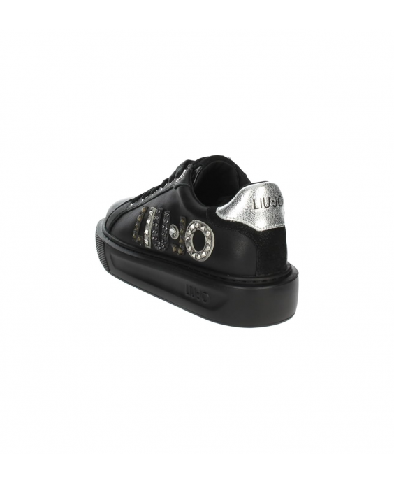 LIU JO Sneakers Kylie 10 Donna Nero Argento BF2123PX100 - 01039