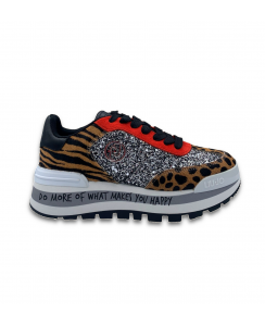 LIU JO Sneakers Amazing 02 Donna Animalier BF2127PX184 - S1872