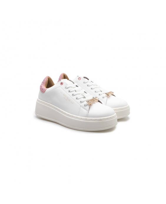 MARC ELLIS Sneakers Maki Donna Bianco Rosa MAKI305-WHITE-PINK