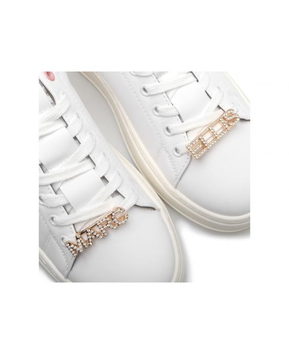 MARC ELLIS Sneakers Maki Donna Bianco Rosa MAKI305-WHITE-PINK