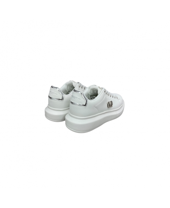 MARC ELLIS Sneakers Hawai Donna Bianco Argento MSS25-105