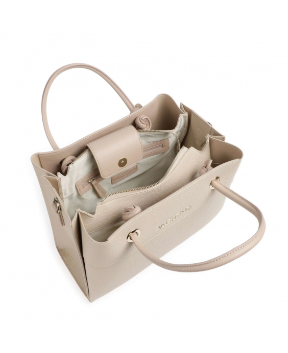 MARIO VALENTINO Borsa Shopping Alexia Donna Ecru VBS5A802