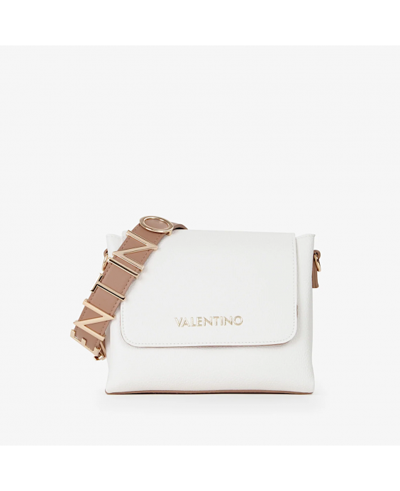MARIO VALENTINO Borsa a tracolla Alexia Donna Bianco Cuoio VBS5A806