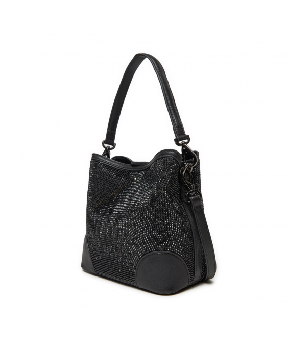 MARIO VALENTINO Borsa a mano Label Donna Nero VBS8GW34STD