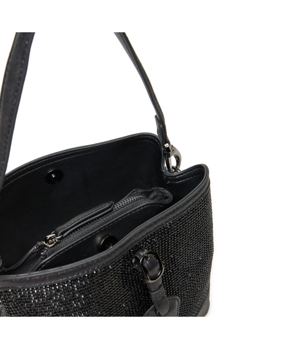 MARIO VALENTINO Borsa a mano Label Donna Nero VBS8GW34STD