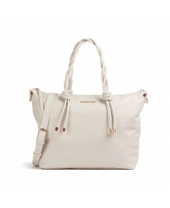 MARIO VALENTINO Borsa Shopping Scarlett Re Donna Ecru VBS8U901