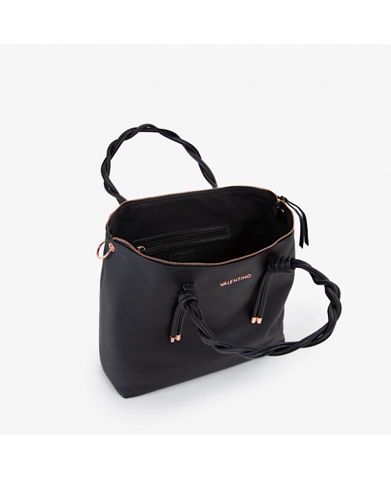 MARIO VALENTINO Borsa Shopping Scarlett Re Donna Nero VBS8U901