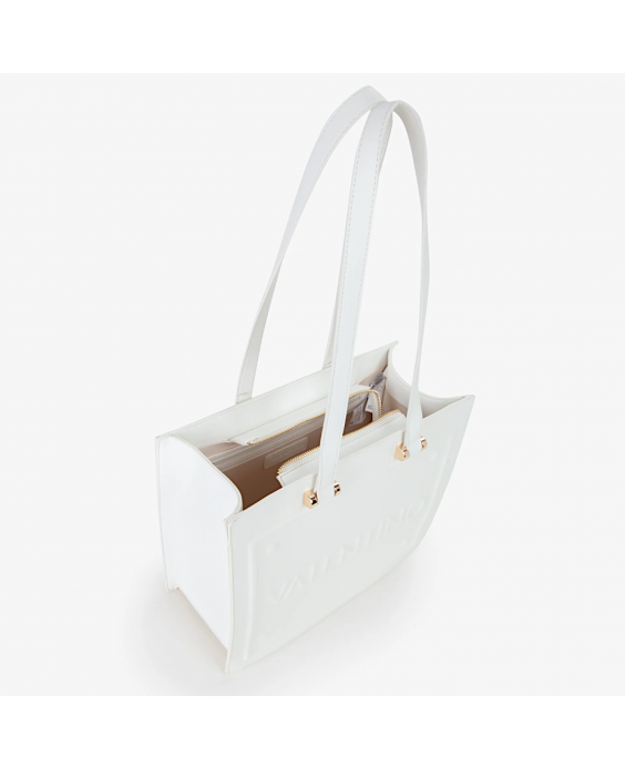 MARIO VALENTINO Borsa Shopping Sindy Re Donna Bianco VBS8UM01