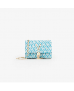 MARIO VALENTINO Woman Turquoise Divina Summer Shoulder Bag VBS9XI03S