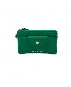 MARIO VALENTINO Woman Green Ocarina Clutch Bag VPS3KK261STD