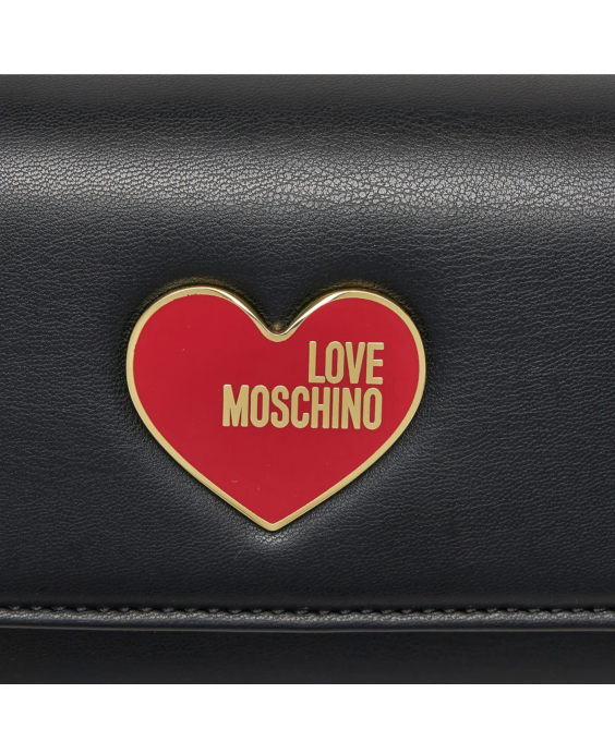 LOVE MOSCHINO Borsa a tracolla Donna Nero JC4225PP1ILN200A LOVE MOSCHINO Borsa a tracolla Donna Nero JC4225PP1ILN200A
