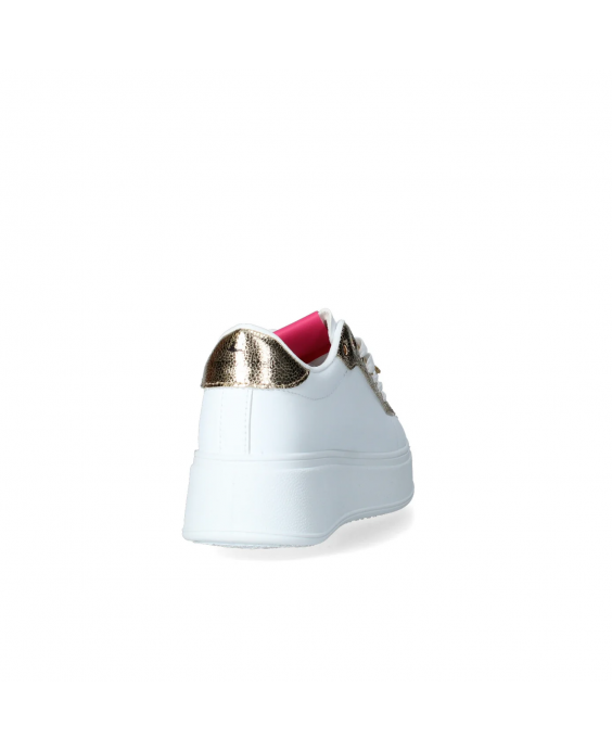 NAZARENO GABRIELLI Sneakers Donna Bianco Fucsia 7232