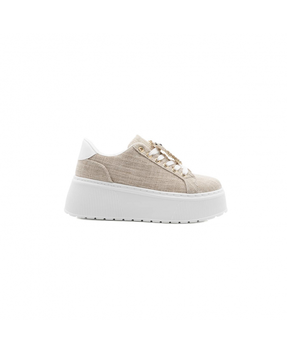 NINI` Sneakers Donna Beige SS2524SN