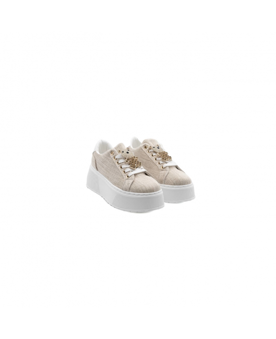 NINI` Sneakers Donna Beige SS2524SN