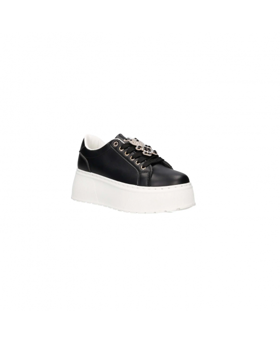 NINI` Sneakers Donna Nero SS2524SN