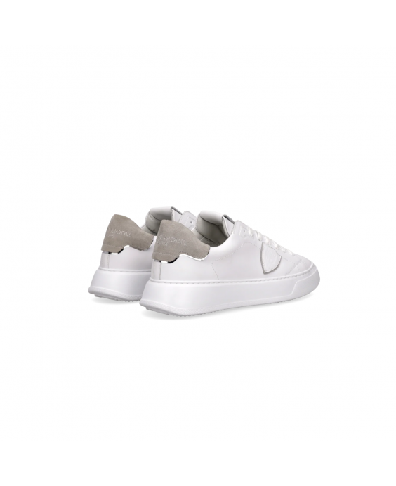 PHILIPPE MODEL Sneakers Temple Low Uomo Bianco Grigio BTLU VD21