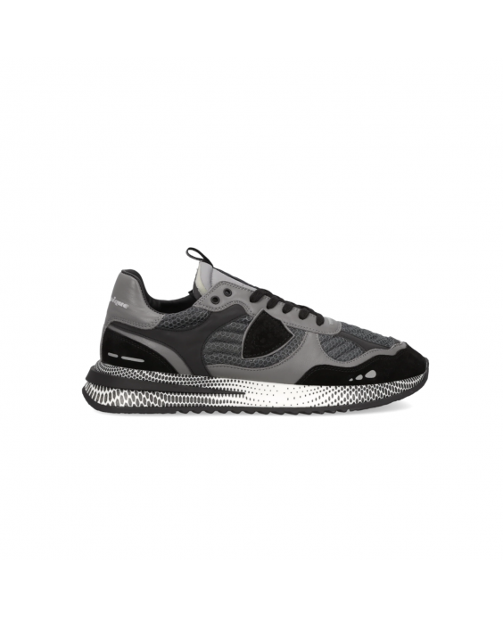 PHILIPPE MODEL Sneakers Olympique Uomo Nero Grigio OYLU FR03 PHILIPPE MODEL Sneakers Olympique Uomo Nero Grigio OYLU FR03