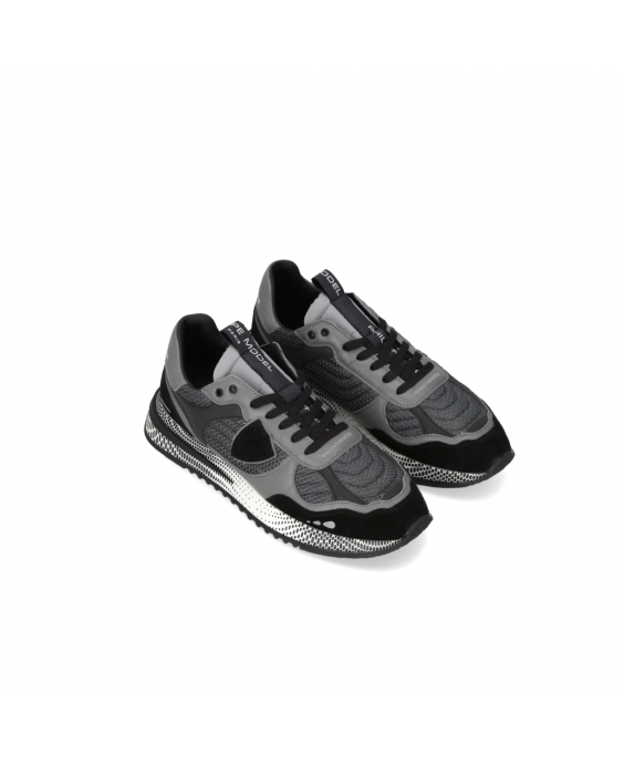 PHILIPPE MODEL Sneakers Olympique Uomo Nero Grigio OYLU FR03 PHILIPPE MODEL Sneakers Olympique Uomo Nero Grigio OYLU FR03