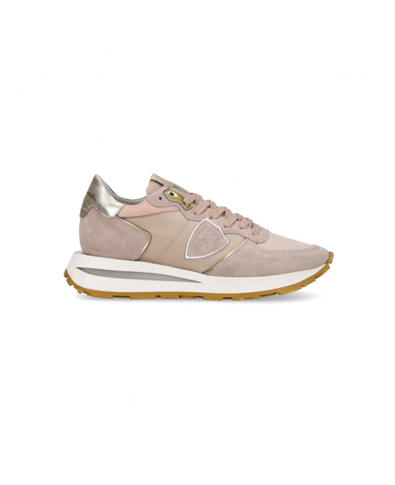 PHILIPPE MODEL Sneakers Tropez Haute Low Donna Rosa TKLD W008