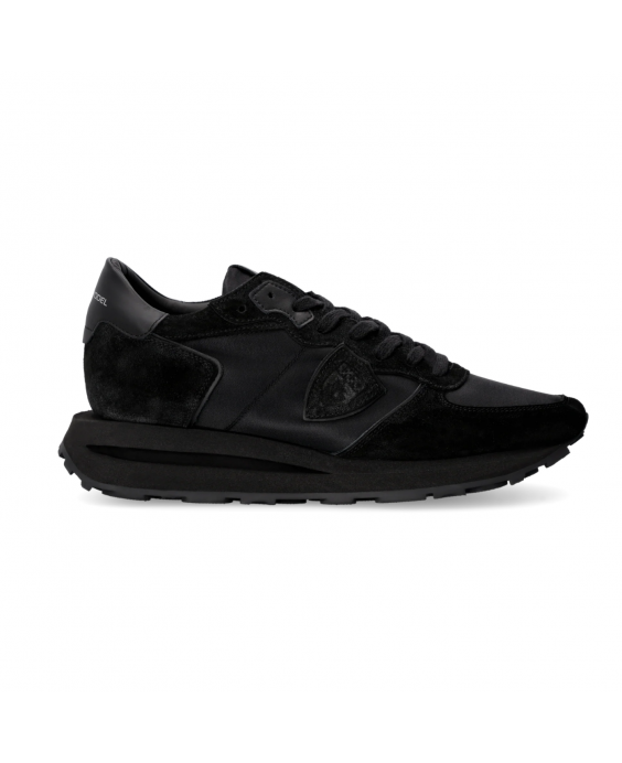 PHILIPPE MODEL Sneakers Tropez Haute Low Uomo Nero TKLU W013 PHILIPPE MODEL Sneakers Tropez Haute Low Uomo Nero TKLU W013