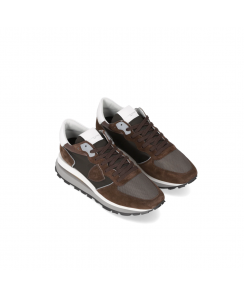 PHILIPPE MODEL Sneakers Tropez Haute Low Uomo Marrone TKLU W023
