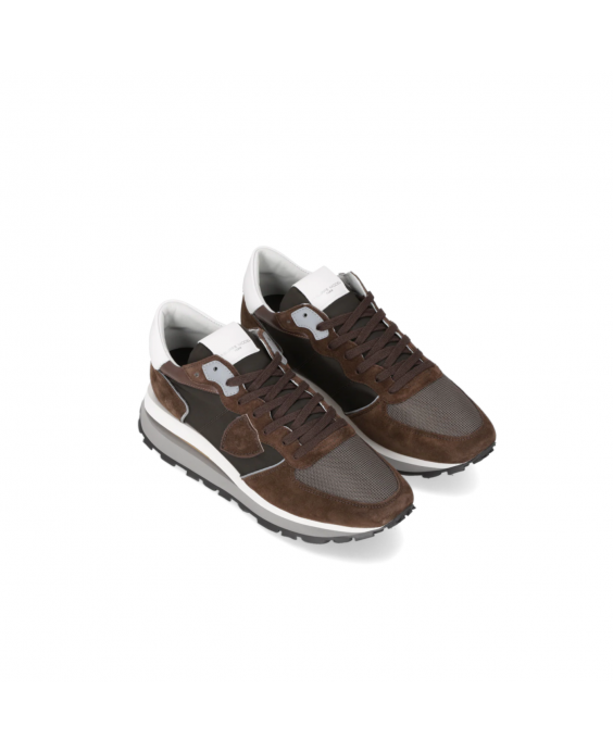 PHILIPPE MODEL Sneakers Tropez Haute Low Uomo Marrone TKLU W023