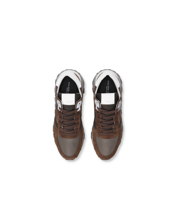 PHILIPPE MODEL Sneakers Tropez Haute Low Uomo Marrone TKLU W023