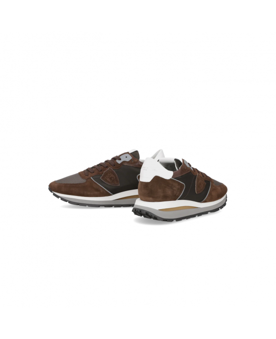 PHILIPPE MODEL Sneakers Tropez Haute Low Uomo Marrone TKLU W023