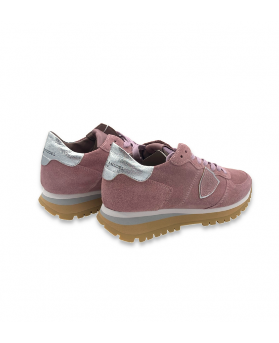 PHILIPPE MODEL Sneakers Tropez Low Donna Rosa TZLD DR08