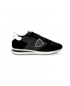 PHILIPPE MODEL Sneakers Tropez Low Uomo Nero Bianco TZLU 2109