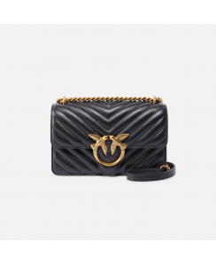 PINKO Borsa a tracolla Love One Mini Donna Nero 100074-A0GK-Z99Q
