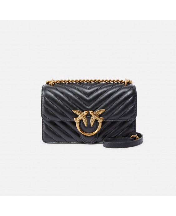PINKO Borsa a tracolla Love One Mini Donna Nero 100074-A0GK-Z99Q