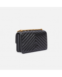 PINKO Borsa a tracolla Love One Mini Donna Nero 100074-A0GK-Z99Q