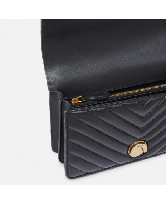 PINKO Borsa a tracolla Love One Mini Donna Nero 100074-A0GK-Z99Q