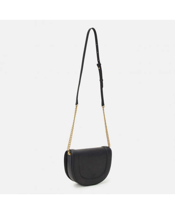 PINKO Borsa a tracolla Love Round Click Classic Donna Nero 101510-A0QO-Z99Q