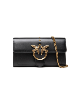 PINKO Borsa a tracolla Love Wallet Simply 5 C Donna Nero 1P22AM-Y6XT-Z99