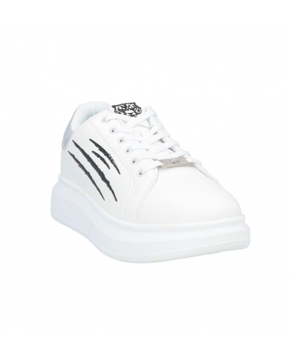 PLEIN SPORT Man White Sneakers SIPS1000 - 01