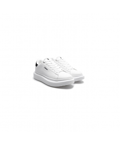 REFRIGUE Sneakers Smoky 802 Uomo Bianco Nero MSS25-802